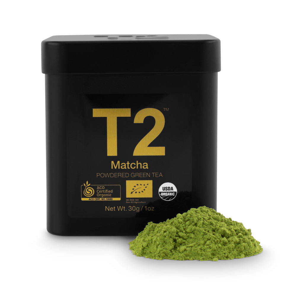 T2 100% Certified Organic Matcha Powder