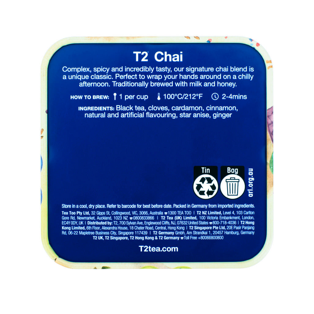 T2 Chai Icon Tin