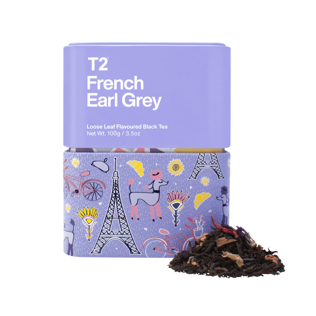 T2 French Earl Grey Icon Tin*