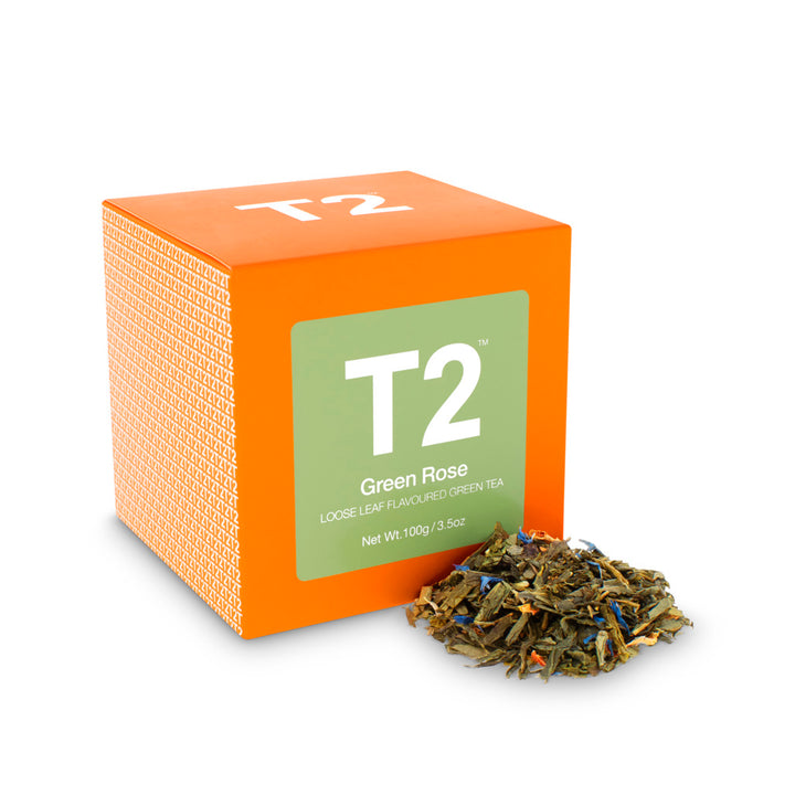 T2 Green Rose Loose Leaf