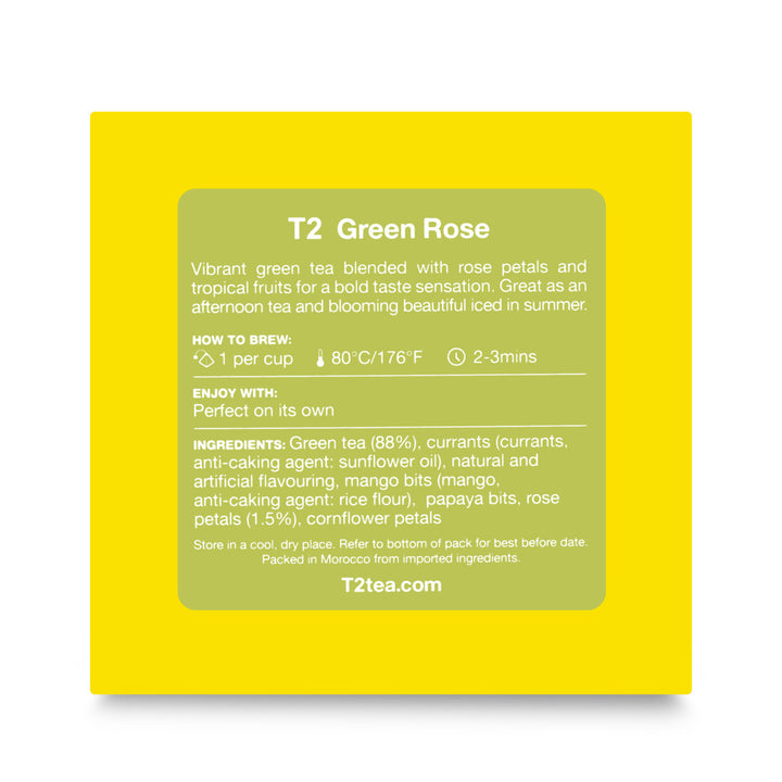 T2 Green Rose Tea Bags