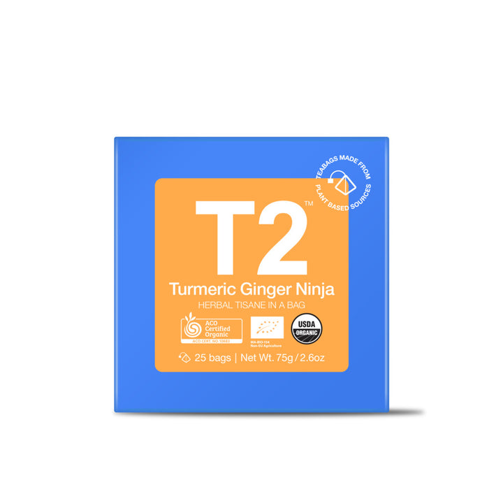 T2 Organic Turmeric Ginger Ninja Tea Bags