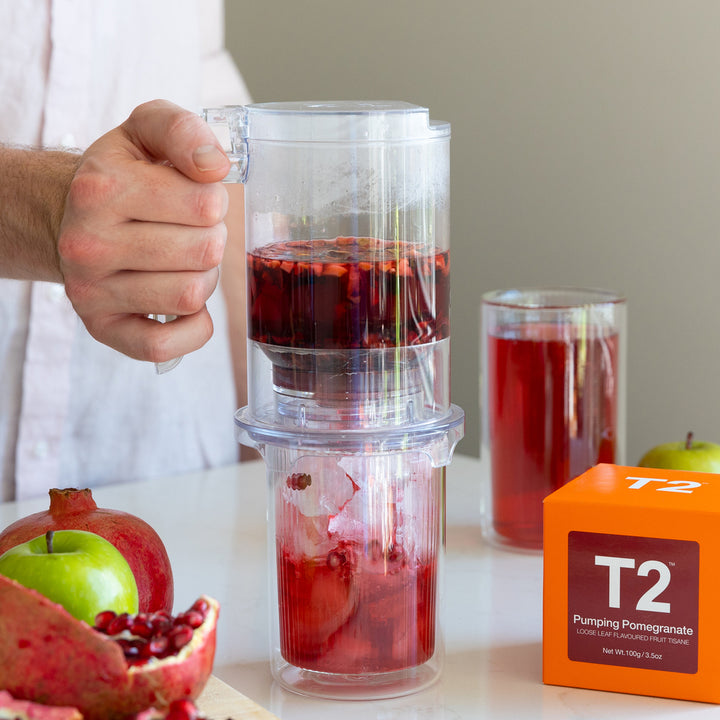T2 Pumping Pomegranate Loose Leaf