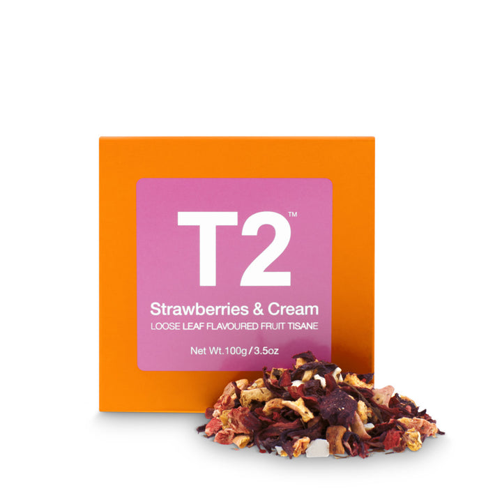 T2 Strawberries & Cream Loose Leaf