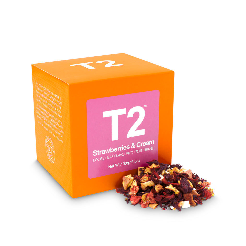 T2 Strawberries & Cream Loose Leaf