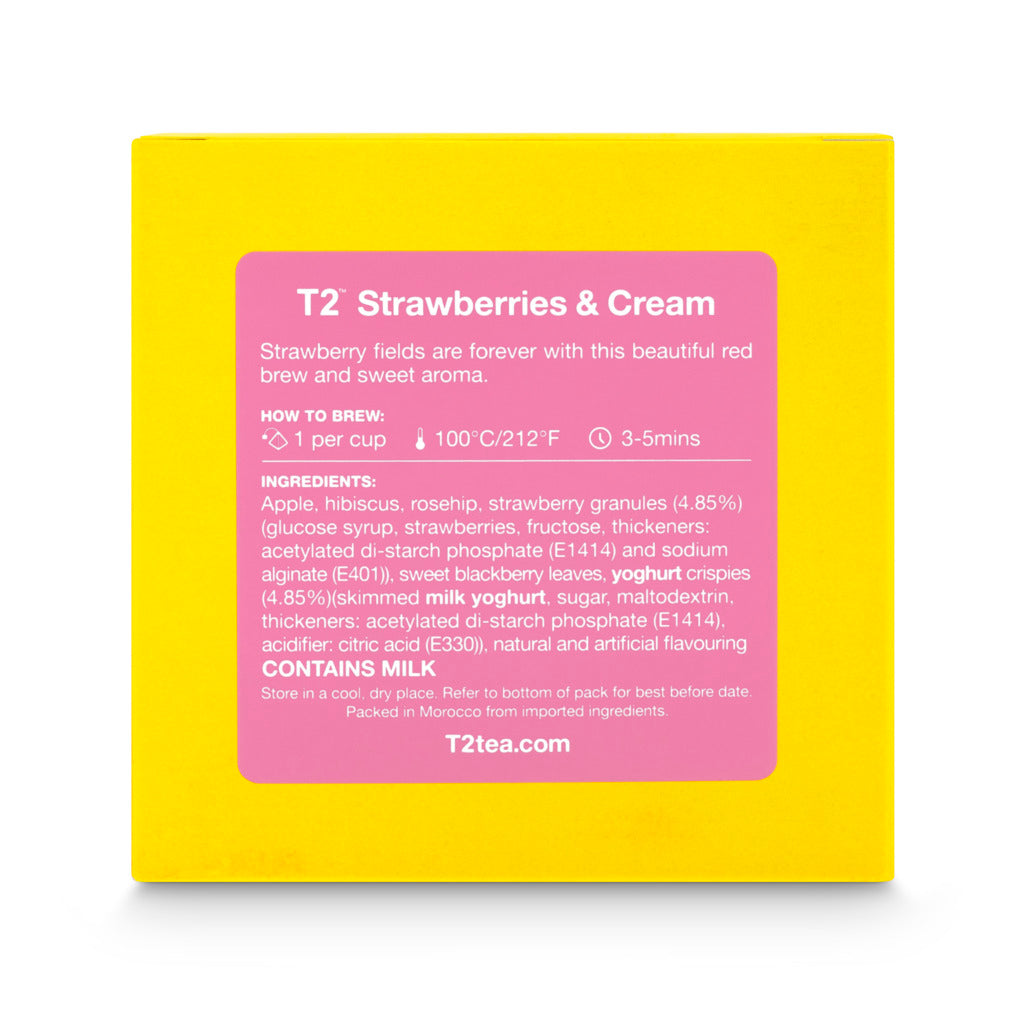 T2 Strawberries & Cream Tea Bags