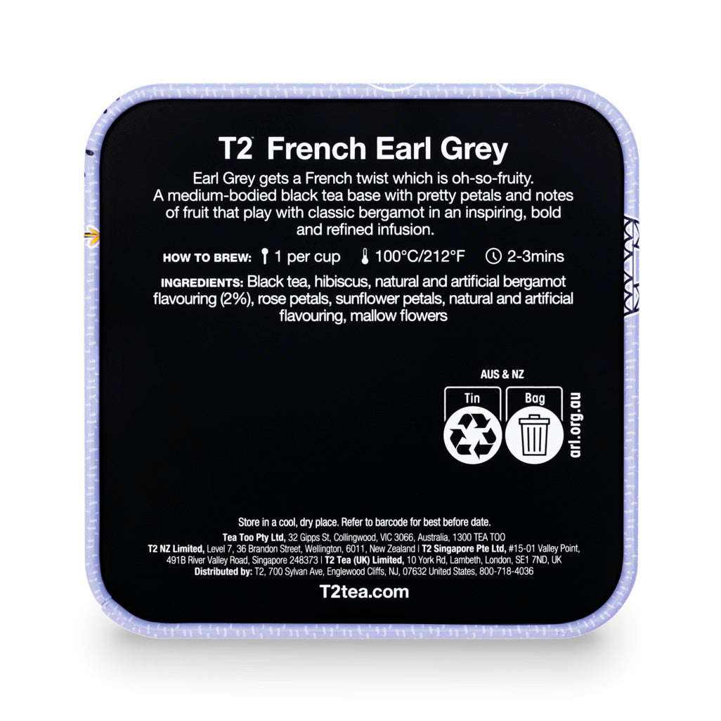 T2 French Earl Grey Icon Tin