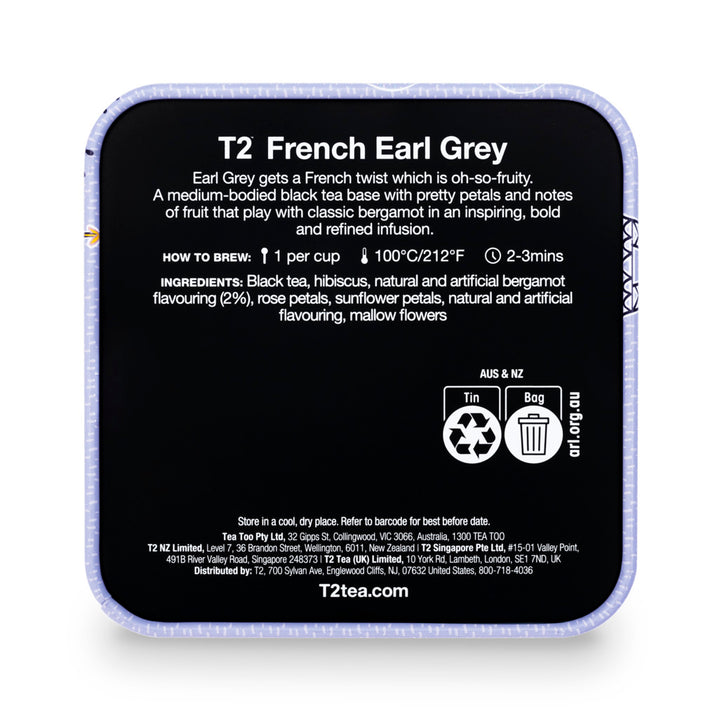 T2 French Earl Grey Icon Tin