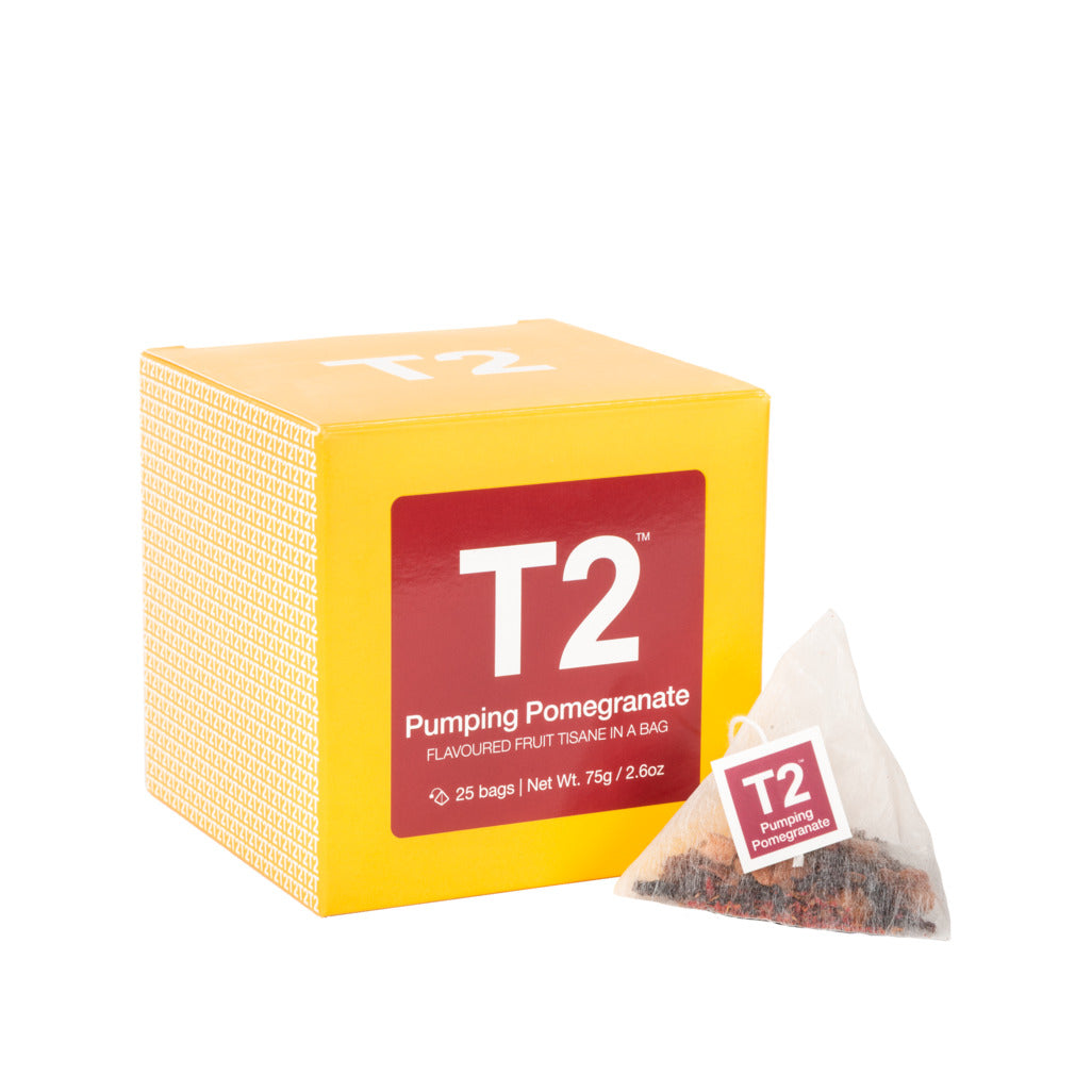 T2 Pumping Pomegranate Tea Bags