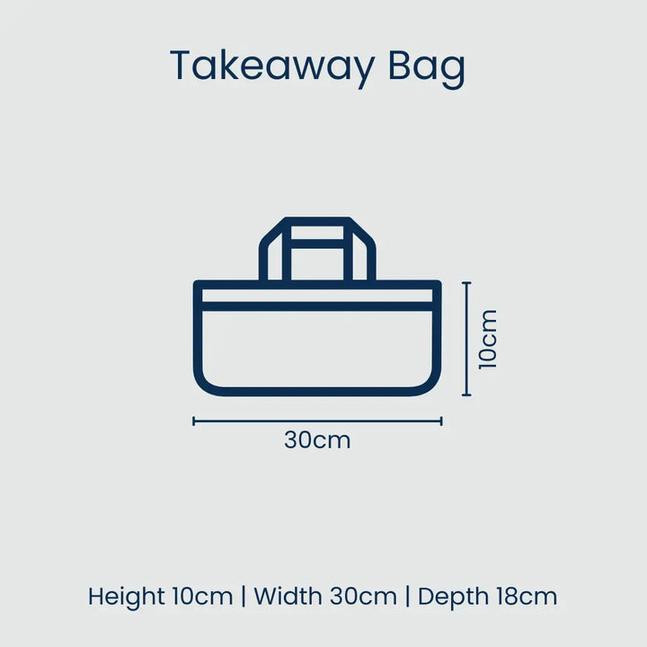 Takeaway Bag: Geo Floral