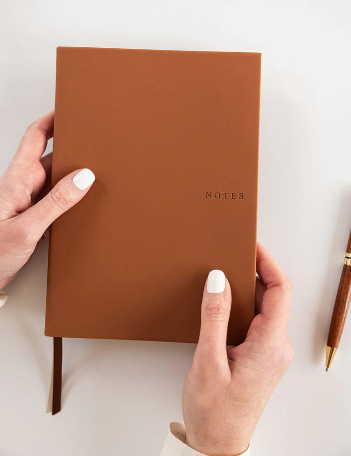 Bespoke Tan Soft Cover Leather Notebook