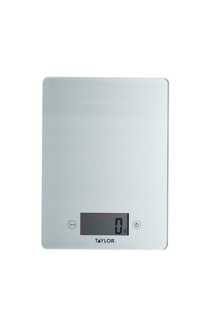 Taylor digital kitchen scale on a white background