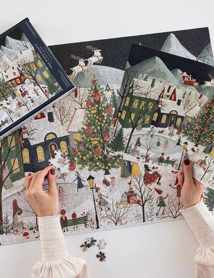 Bespoke Christmas Village 1000pc Puzzle