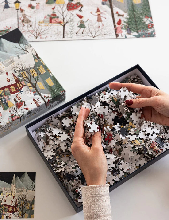 Bespoke Christmas Village 1000pc Puzzle