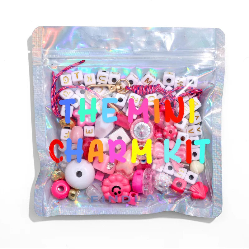 The mini charm kit packaging on a white background
