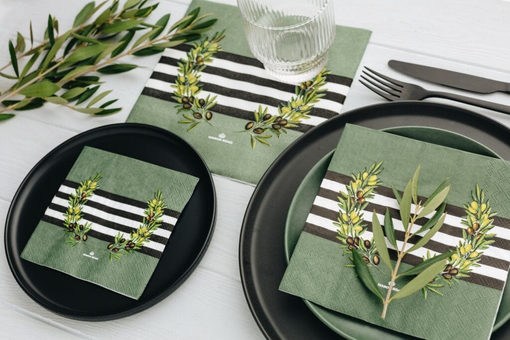 The Olive Dinner Napkins