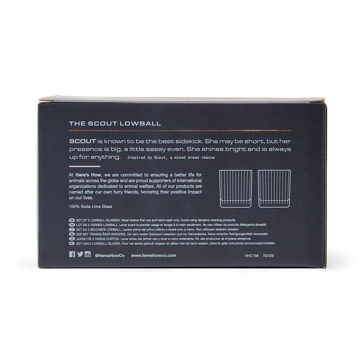 Back of a product box with text and branding on a white background