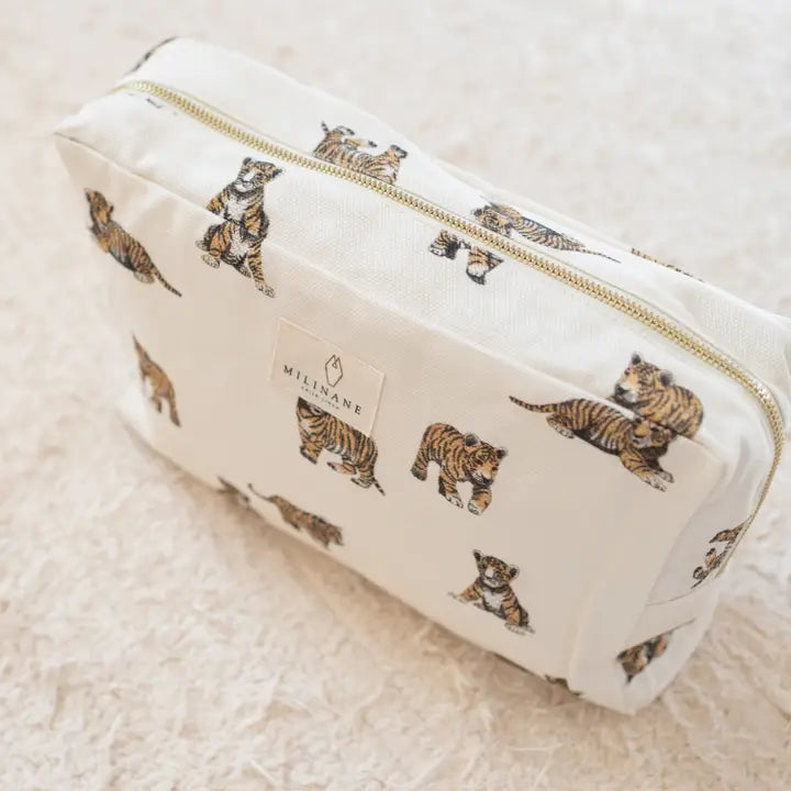 Thelma Beauty Bag: Tiger