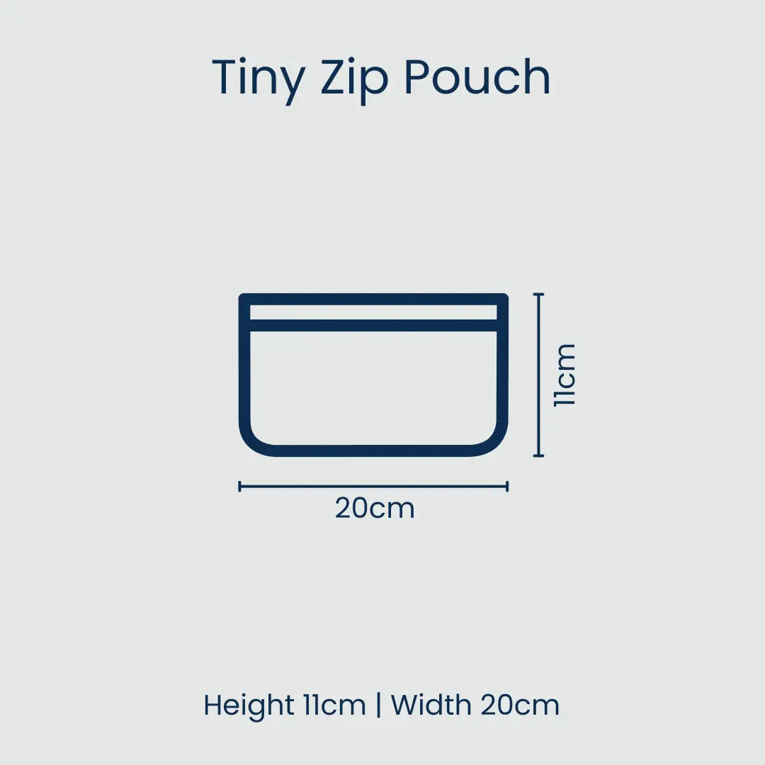 Tiny Zip Pouch: Leopard