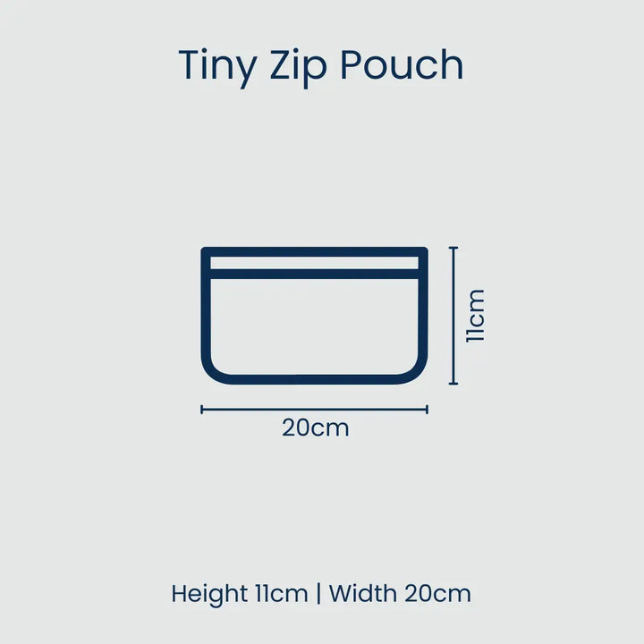 Tiny Zip Pouch: Leopard