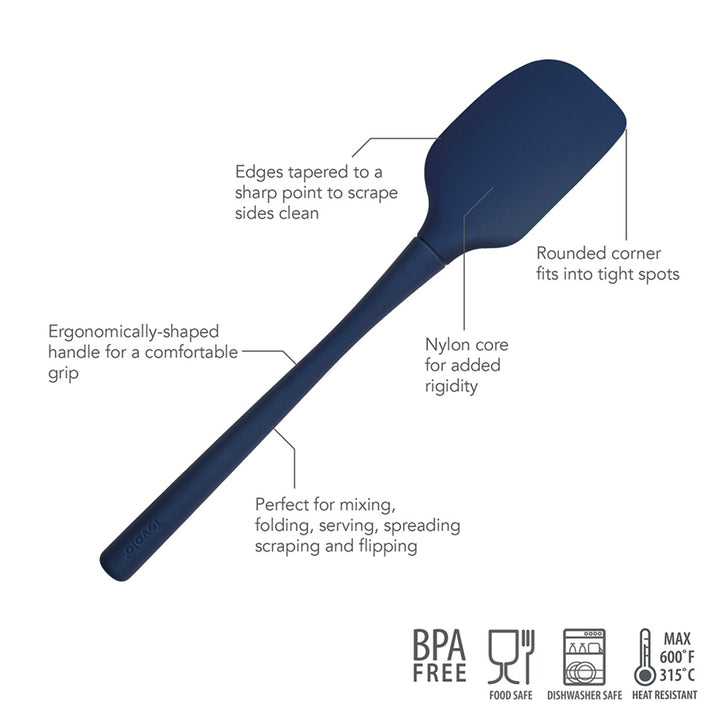 Tovolo Silicone Spatula: Indigo