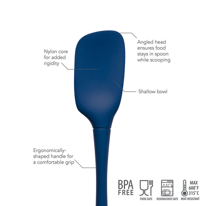 Tovolo Silicone Spoonula: Indigo