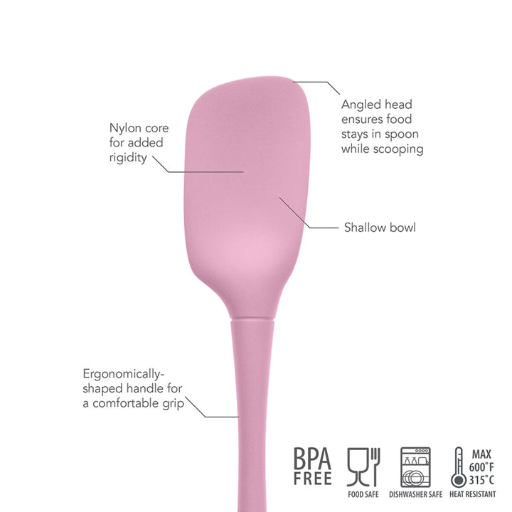 Tovolo Silicone Spoonula: Pink Sorbet