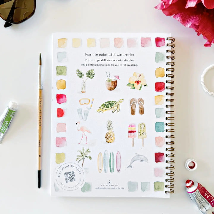 Tropical Watercolour Workbook