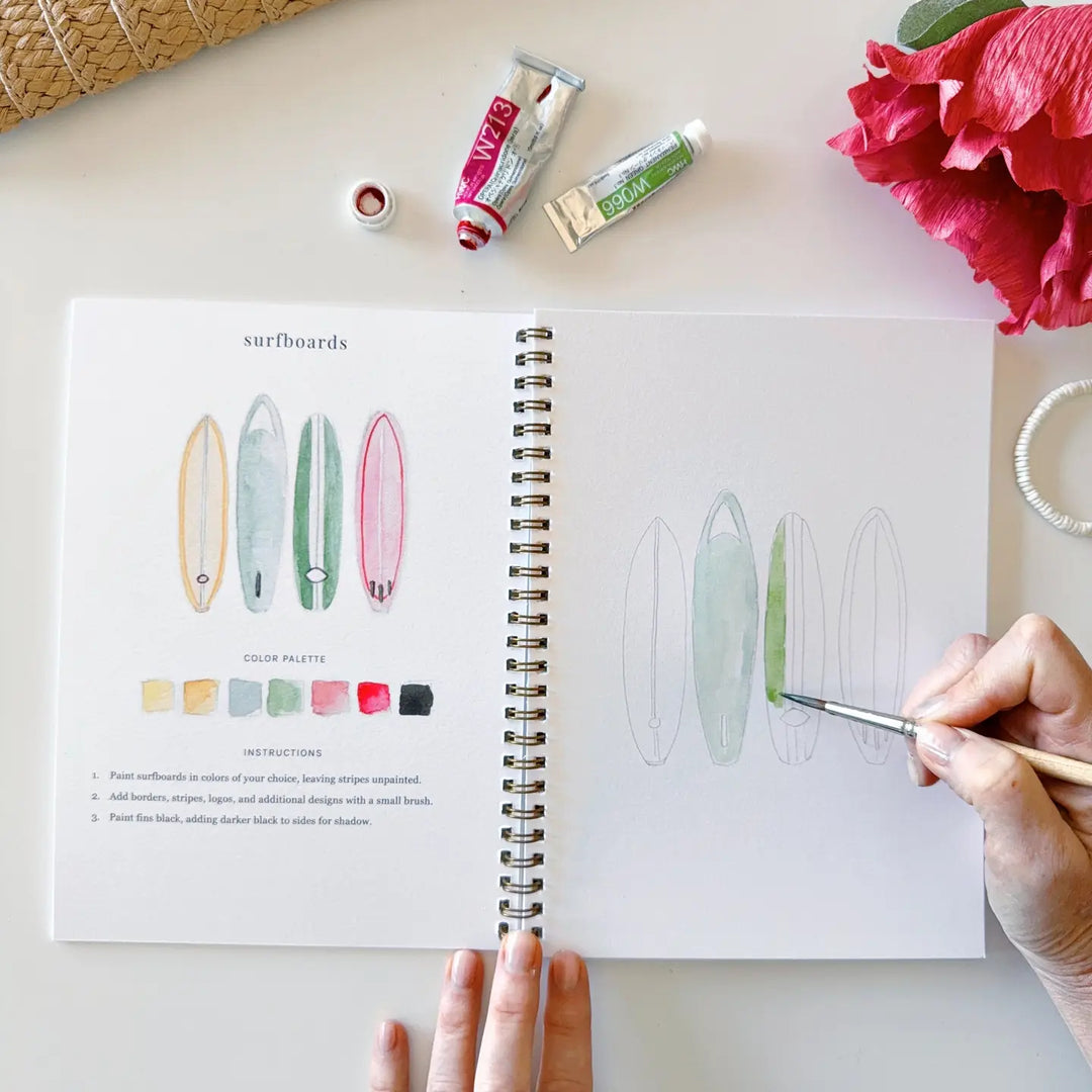 Tropical Watercolour Workbook
