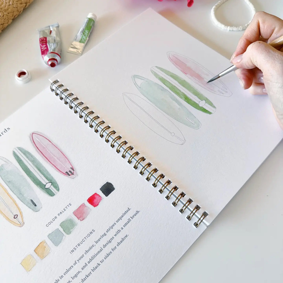 Tropical Watercolour Workbook