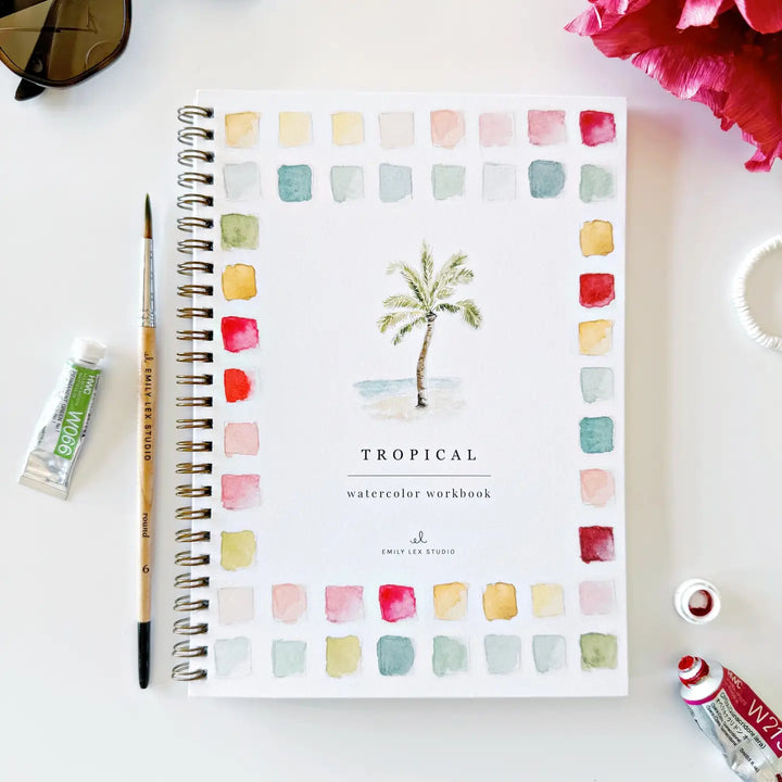 Tropical Watercolour Workbook