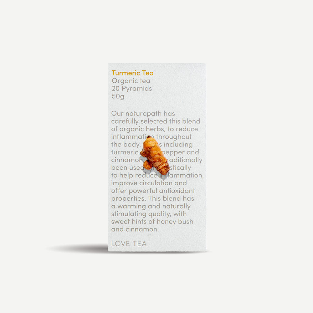 Love Tea Turmeric Tea Pyramids