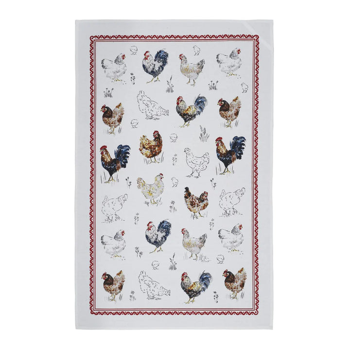 Ulster Weavers Farm Birds Cotton Tea Towel