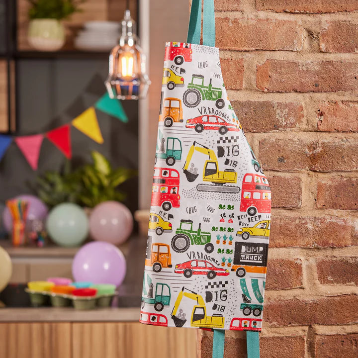 Ulster Weavers PVC Just Keep Trucking Kids Apron