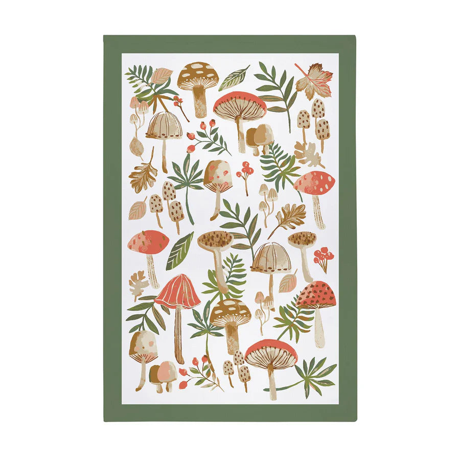 Ulster Weavers Mushrooms Cotton Tea Towel