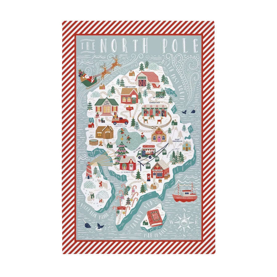 Ulster Weavers Northpole Tea Towel