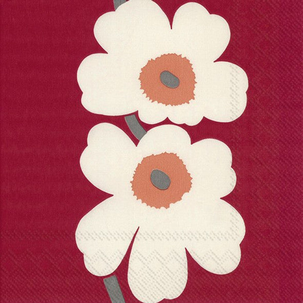 Marimekko Unikko 60th Anniversary Napkins