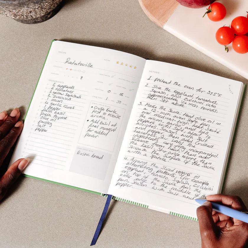 Vegetable Medley Recipe Journal