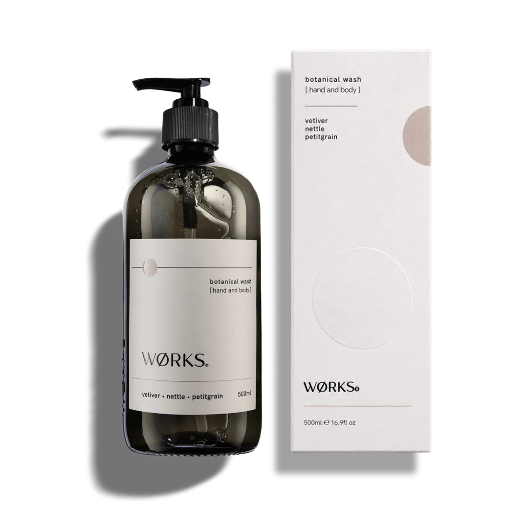 Works Vetiver Botanical Wash 500ml
