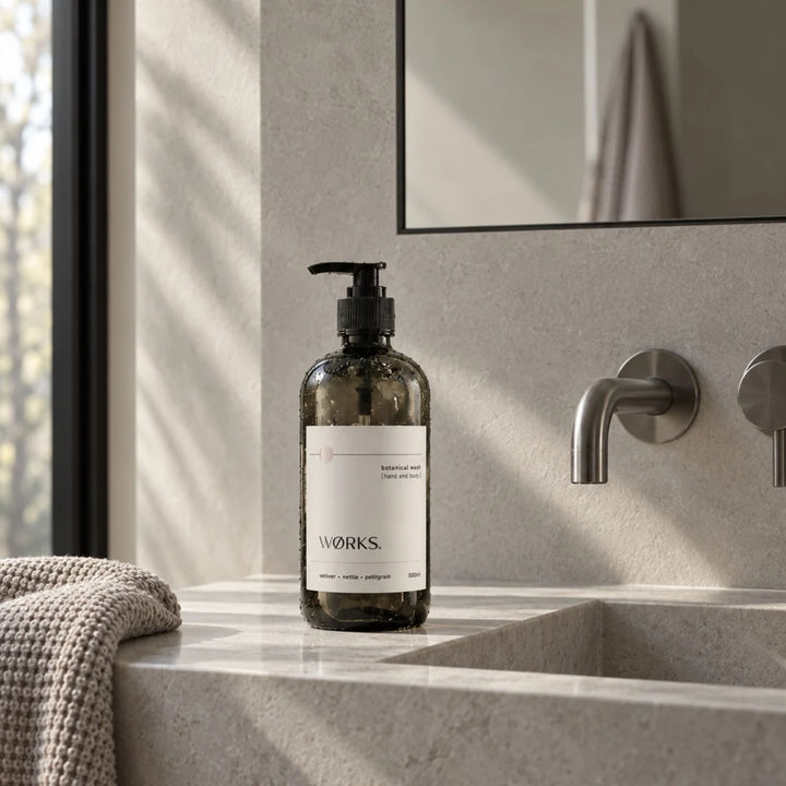 Works Vetiver Botanical Wash 500ml