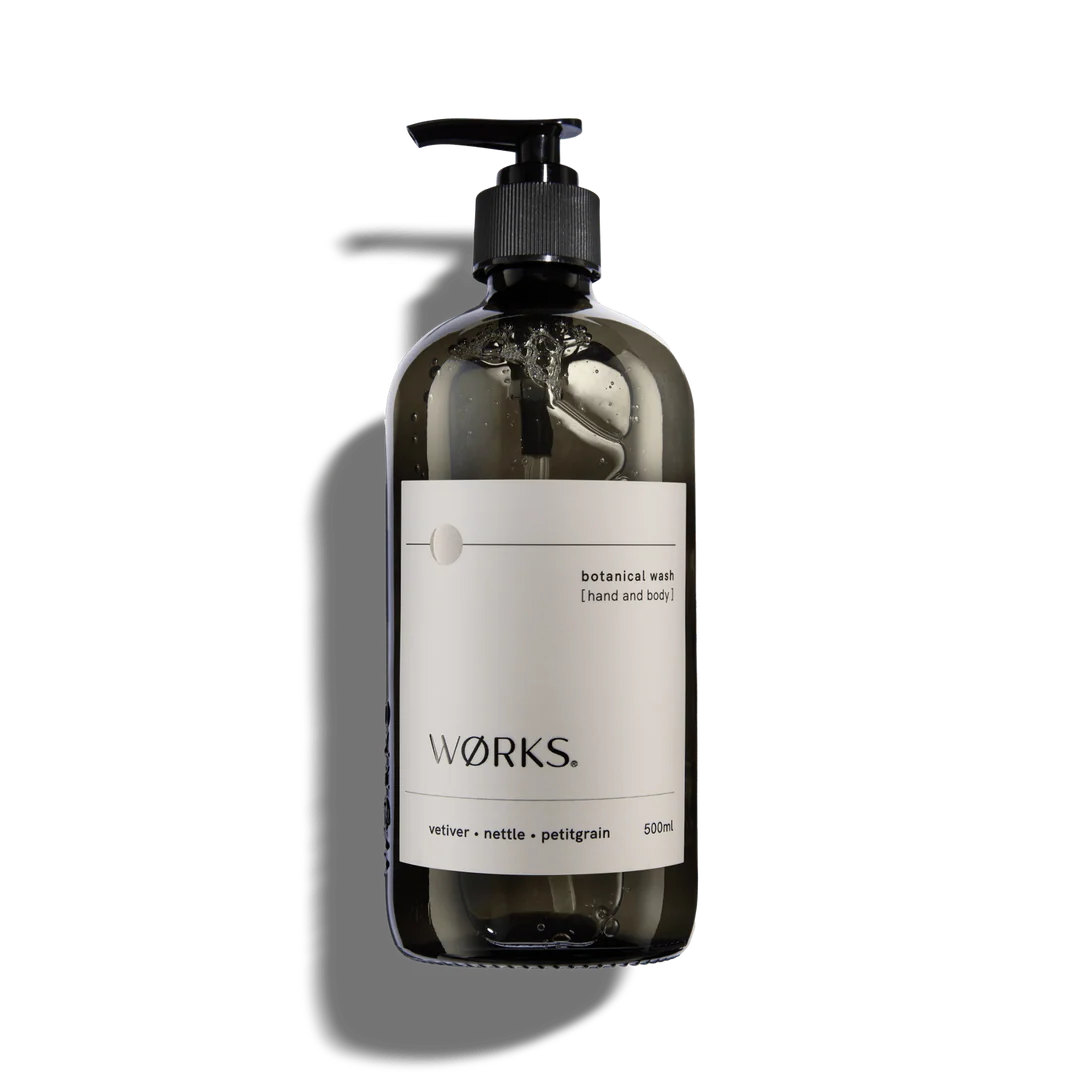 Works Vetiver Botanical Wash 500ml