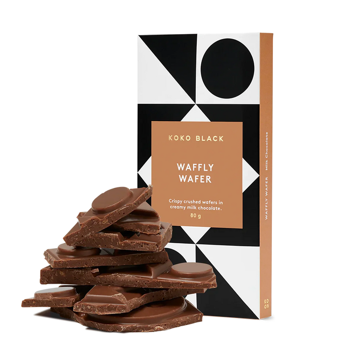 Koko Black Waffly Wafer Block 80gm