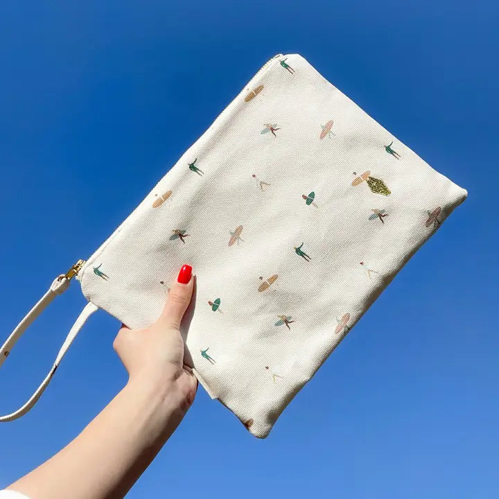 Zip Pouch: Waikiki