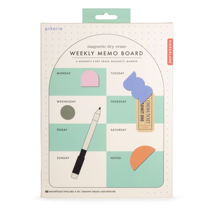 Weekly Memo Magnetic Board