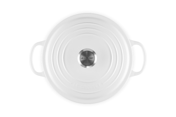 Le Creuset Deep French Oven 26cm: White