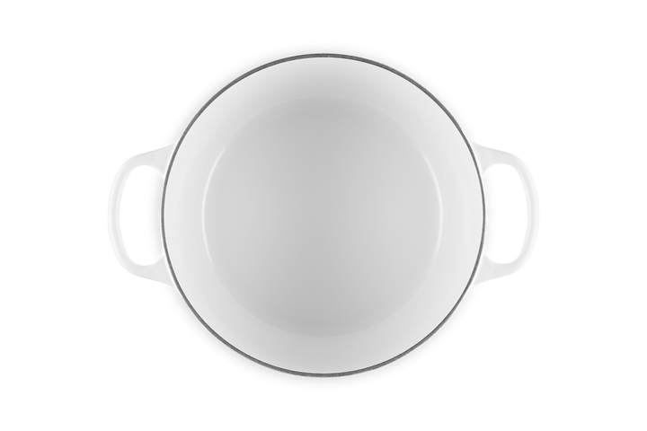 Le Creuset Deep French Oven 26cm: White