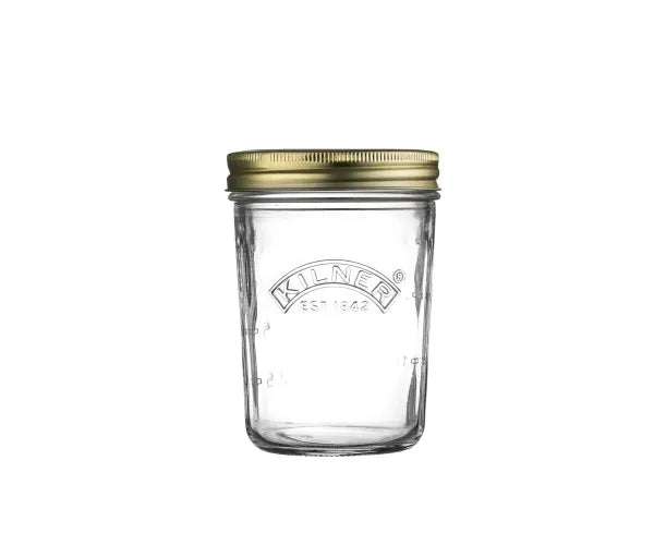 Kilner Wide Mouth Preserve Jar 350ml 6pk