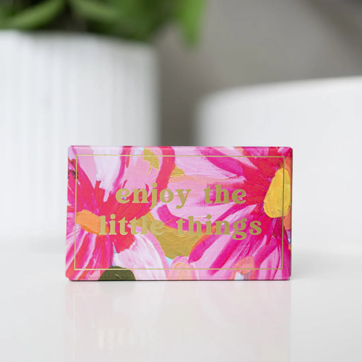 Shower steamer in a floral box with &