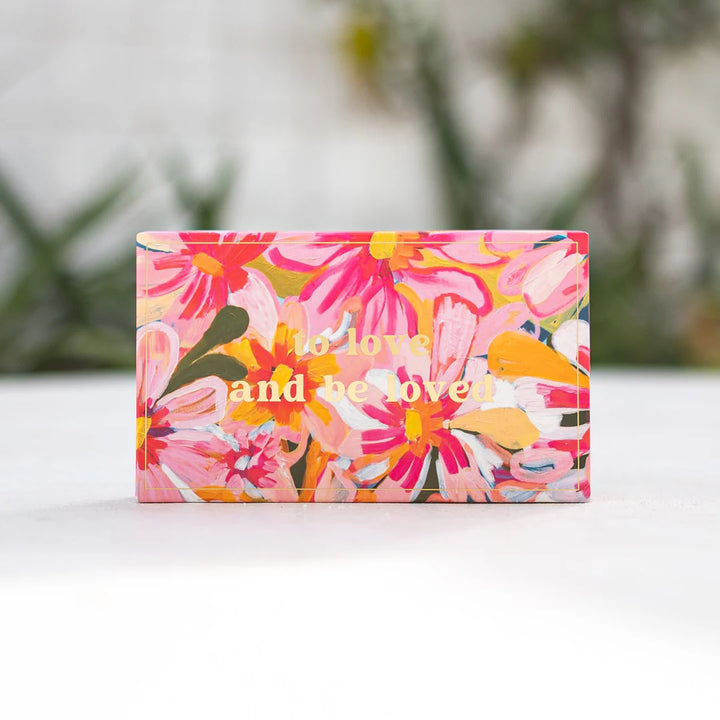 Floral patterned box with &