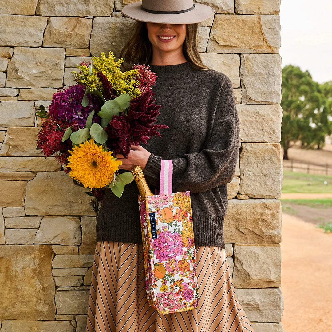 Wine Bag: Hydrangea